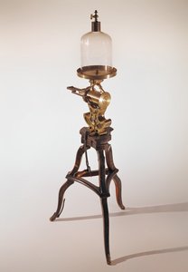 Edme Mariotte (1620-84) által használt gép (fa, fém és üveg)